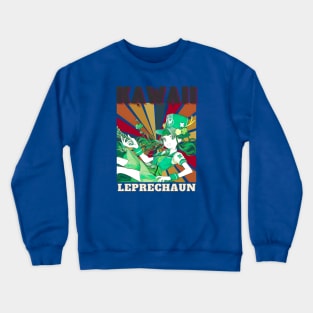 Kawaii Leprechaun Crewneck Sweatshirt